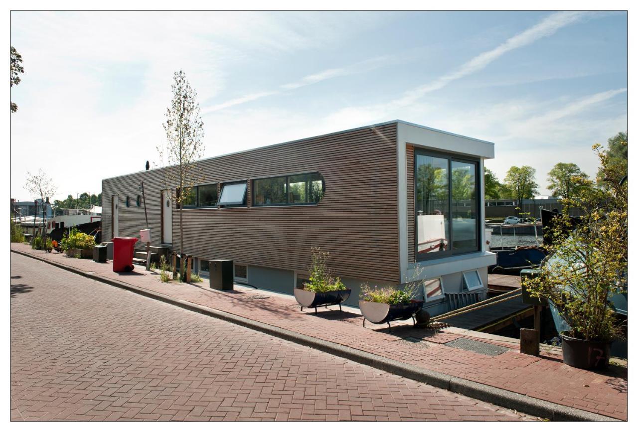 אמסטרדם Private Guesthouse Bnb The Waterhouse Houseboat מראה חיצוני תמונה